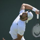Novak Djokovic croit en son étoile à l'heure d'aborder Wimbledon KEYSTONE/AP/Kin Cheung